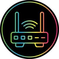 Router  Vector Icon Design