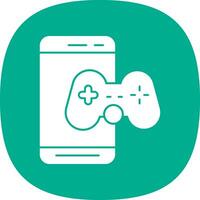 Mobile Game  Vector Icon Design