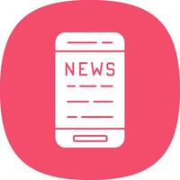 News  Vector Icon Design