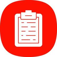 List  Vector Icon Design