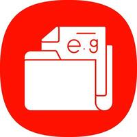 ejemplo vector icono diseño