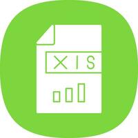 xls vector icono diseño