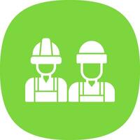 Workers  Vector Icon Design