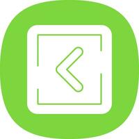 Left Arrow Vector Icon Design