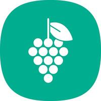 Grape Vector Icon Design