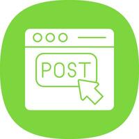 Post  Vector Icon Design
