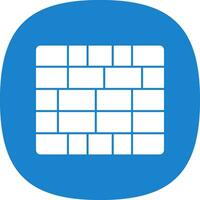 Brickwall  Vector Icon Design