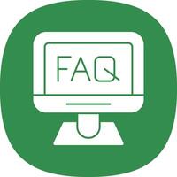 Faq  Vector Icon Design