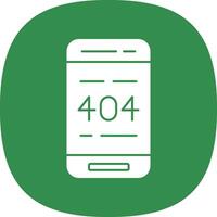 404 Error  Vector Icon Design