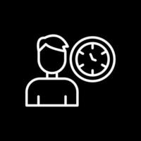 diseño de icono de vector de tiempo