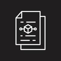 Blockchain  Vector Icon Design