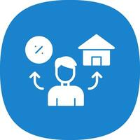 Mortgage Vector Icon Design