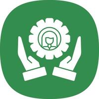 Social Worker Vector Icon Design