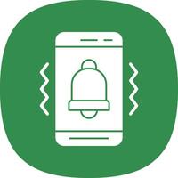 Mobile Vibrate  Vector Icon Design