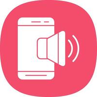 Mobile Sound  Vector Icon Design