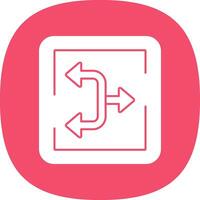 Three Arrows Vector Icon Design