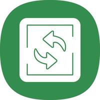 Rotate Arrow Vector Icon Design