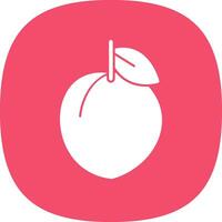 Peach Vector Icon Design