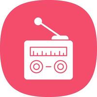 Radio  Vector Icon Design