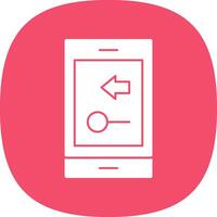 Swipe Vector Icon Design