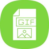 gif vector icono diseño