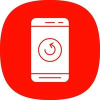Mobile Refresh  Vector Icon Design