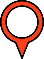 Location Pin Vector Icon Design