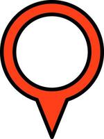 Location Pin Vector Icon Design