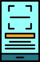 Qr Scan Vector Icon Design