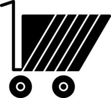 Trolley Vector Icon Design