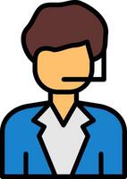 Customer Service Vector Icon Design