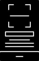 Qr Scan Vector Icon Design