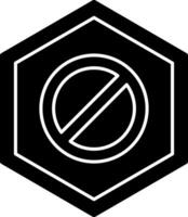 Wrong Way Vector Icon Design