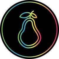 Pear Vector Icon Design