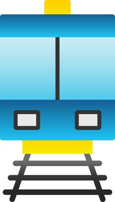 Train Vector Icon Design