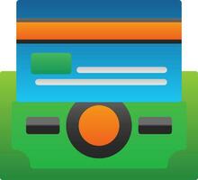 Card Payment Vector Icon Design