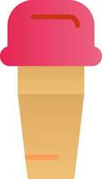 Ice Cream Vector Icon Design