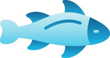 Salmon Vector Icon Design