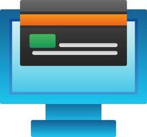 Credit Vector Icon Design