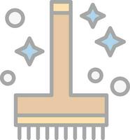 Broom Vector Icon Design