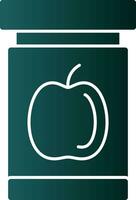 Apple Jam Vector Icon Design