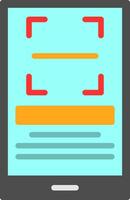 Qr Scan Vector Icon Design