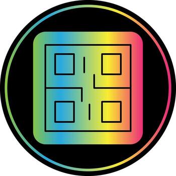 Qr Code  Vector Icon Design