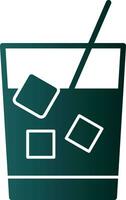 Cold Drinks Vector Icon Design