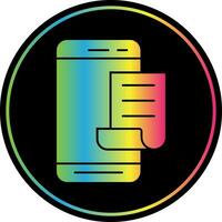 Mobile File  Vector Icon Design