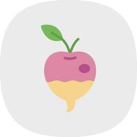 Turnip Vector Icon Design