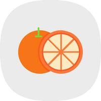 Grapefruit Vector Icon Design