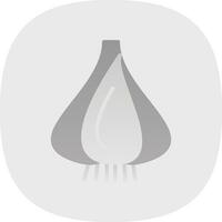 Garlic Vector Icon Design