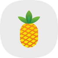 diseño de icono de vector de piña