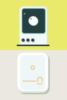 Thermostat graphic vector illustration
